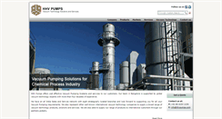 Desktop Screenshot of hhvpumps.com